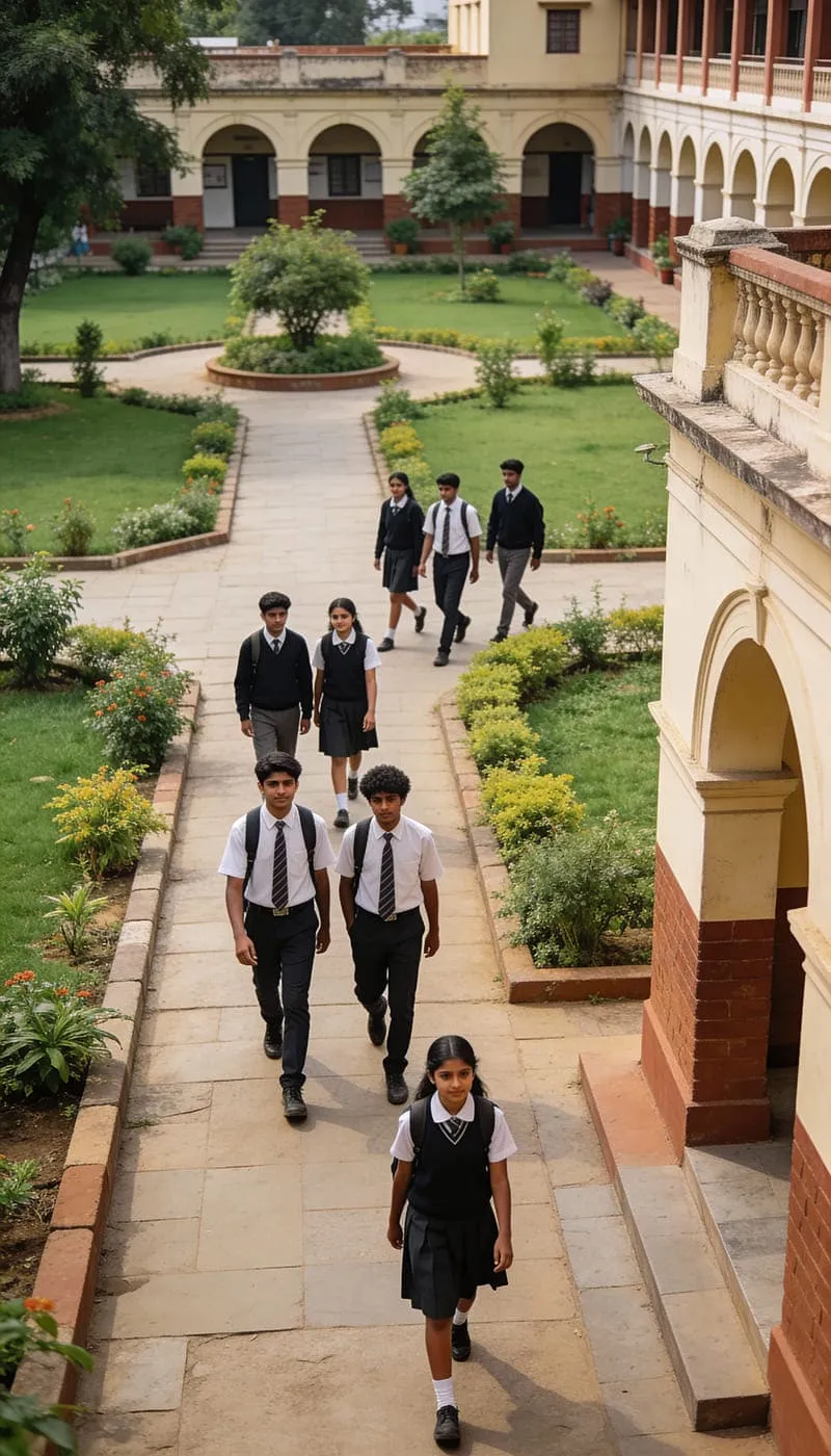 Outdoor play area Sherwood Public School Kompally