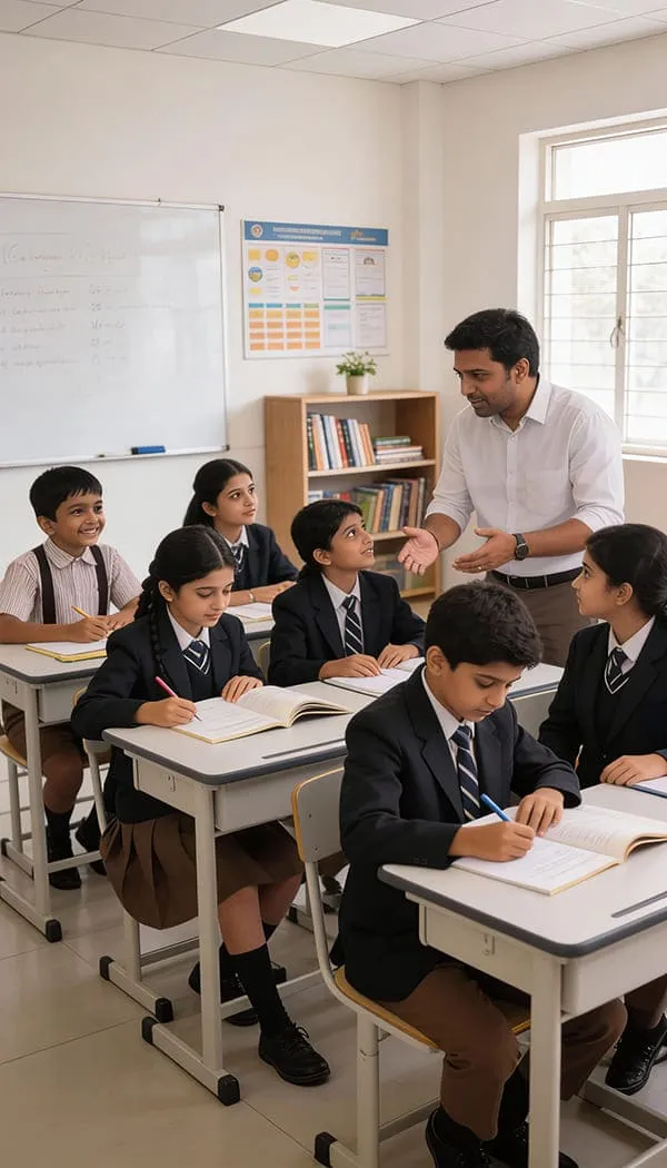 ICSE curriculum classroom at Sherwood Public School Hyderabad