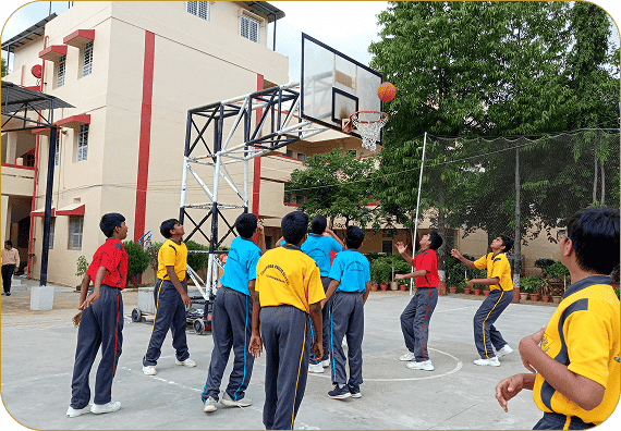 Sports facilities Sherwood Public School Hyderabad